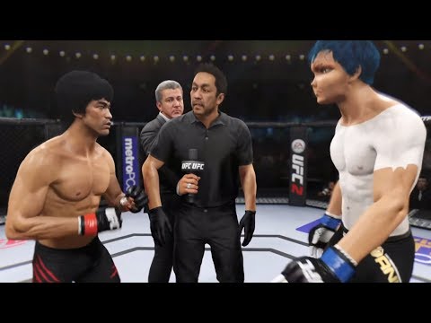Bruce Lee vs. Anime (EA Sports UFC 2) - CPU vs. CPU
