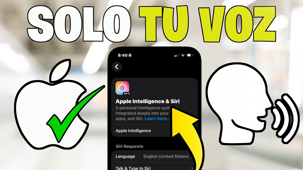 Cómo Configurar Siri para que Solo Reconozca Mi Voz | iPhone / iPad (Guía Fácil)