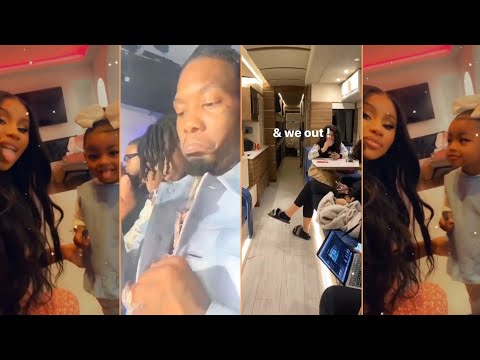 Cardi B Offset & Friends take a Road Trip! 🚌