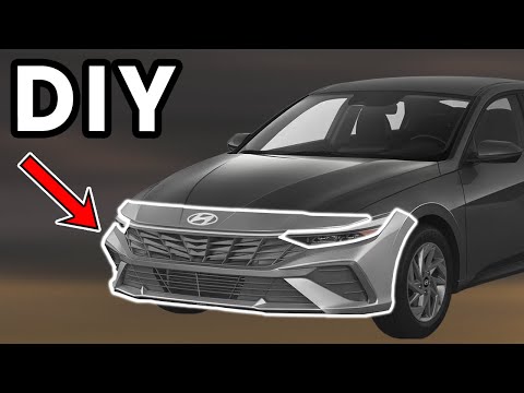 DIY 2024-2026 Hyundai Elantra Front Bumper Removal | How To Remove Hyundai Elantra Front Bumper
