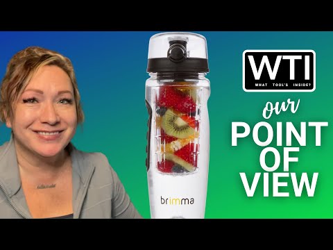 Brimma Fruit Infuser Water Bottle - WTI product video review
