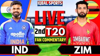 Download lagu 🔴India vs Zimbabwe, 2nd T20 Fan Commentary | Live Cricket Match Today | IND vs ZIM | Iqbal Sports mp3