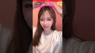 茶髪美女　tiktokライブ　かわいい