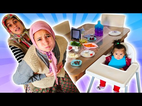 Fındık ailesi. Asiye kahvaltı ederken tıkanıyor