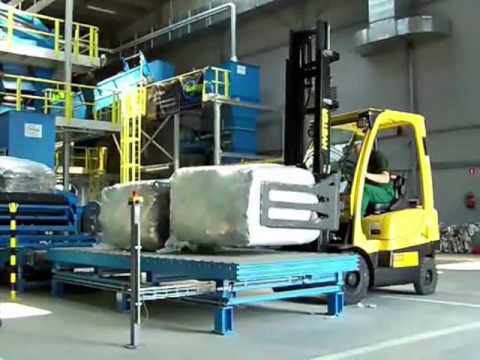 Rotowrap TT - Unloading System Waste Bale Wrapper - Waste Bale Wrapping Technology by PTF Häusser 16