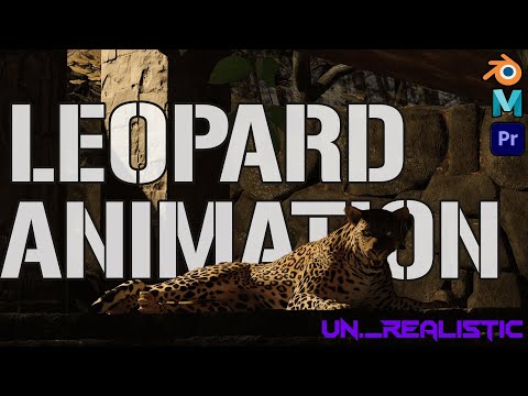 ROYAL LEOPARD I 3D Animation I Maya I Blender