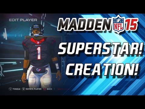 Madden 15 - SUPERSTAR QUARTERBACK CREATION! - Madden 15 Connencted Franchise Mode! -