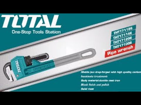 Features & Uses of Total Pipe Wrench 14” THT171146