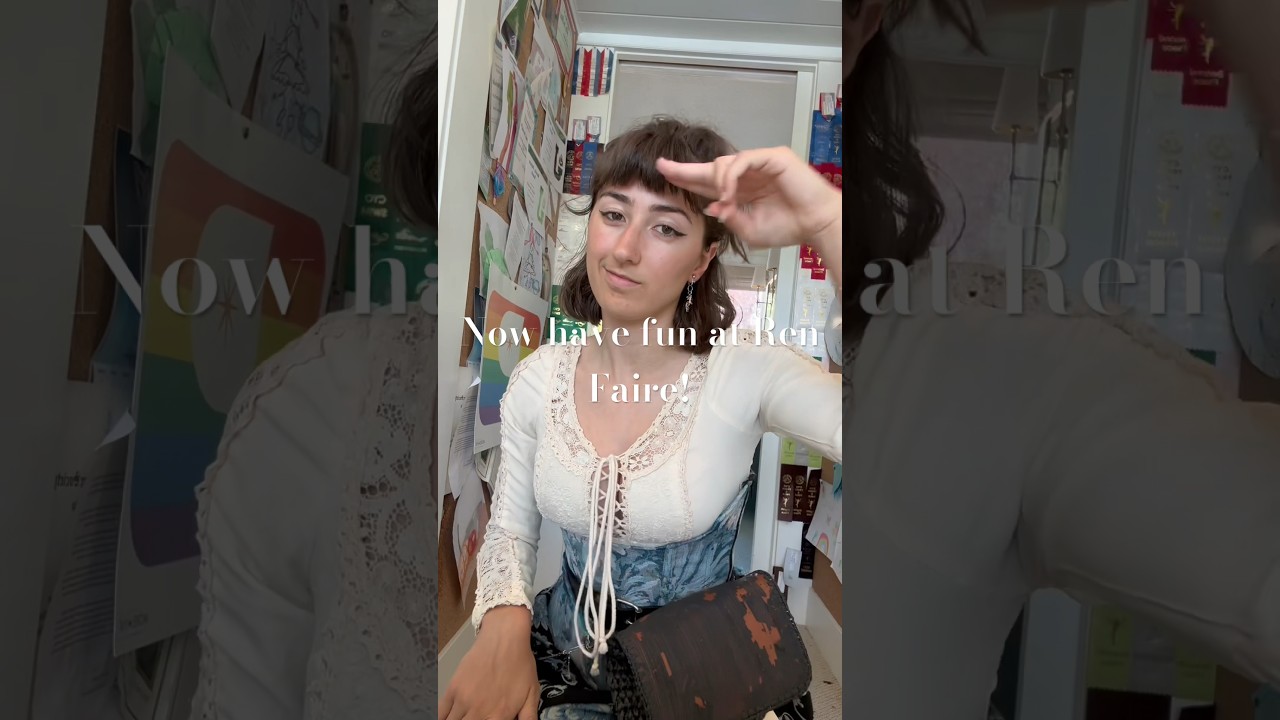 GRWM ren faire edition #grwm  #grwmrenfaire #renfaire #renfest #medieval #fantasy #celticwoman