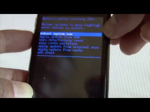 Hardware reset on a ZTE-Z992 ATT go-Phone