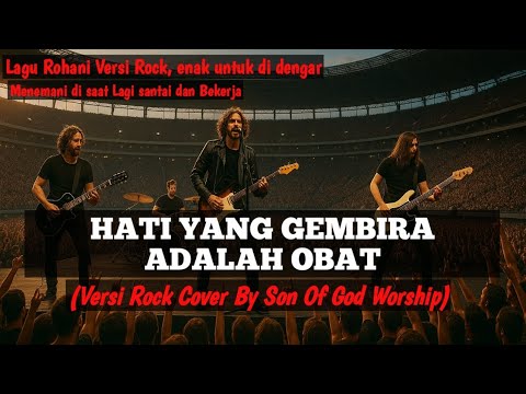 HATI YANG GEMBIRA ADALAH OBAT || Versi Rock ~ Cover By Son Of God Worship #lagurohani 