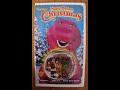 Barney S Night Before Christmas 1999 VHS