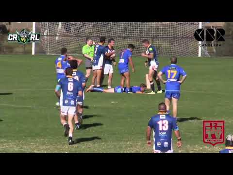 2018 CCRL Reserve Grade Round 5 Highlights   Tuggeranong Bushrangers v West Belconnen Warriors
