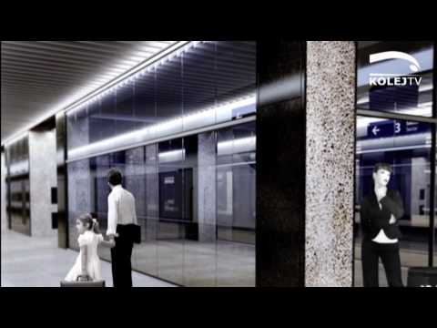 27.01.2010 KOLEJTV - Dworzec Centralny PKP SA po zmianach, budowa połączenie kolejowego z Okęciem