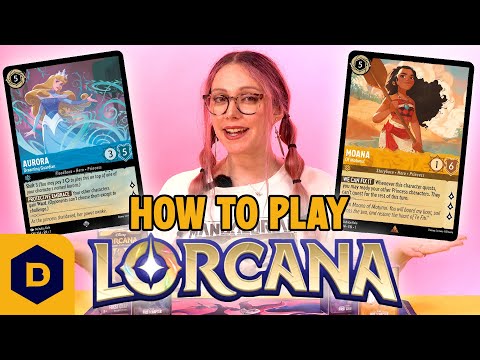 How To Play Disney Lorcana for absolute beginners