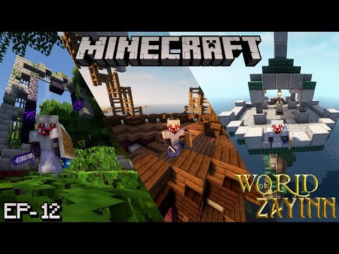IN SEARCH OF MY ARMOR :D |  EPISODE 12 (MINECRAFT 1.18.1) WORLD OF ZAYINN