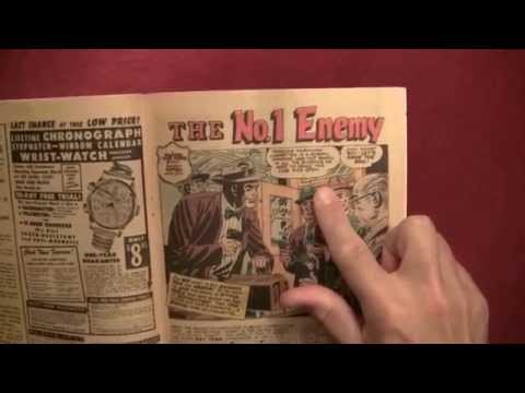 Reading Comics: Wanted #45, 1952, Reefer Madness Propaganda, "The No.1 Enemy" [ASMR, Male] Video