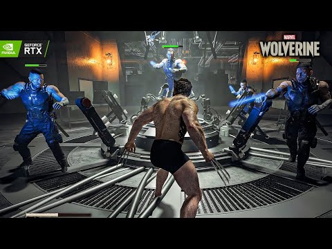 NEW Marvel's WOLVERINE 2025 Weapon X Escape LEAKED Gameplay | COMBAT MOVES 4K Ultra HD