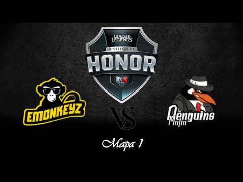 Las Mejores Jugadas del Emonkeys Vs Penguins de la Division de Honor.