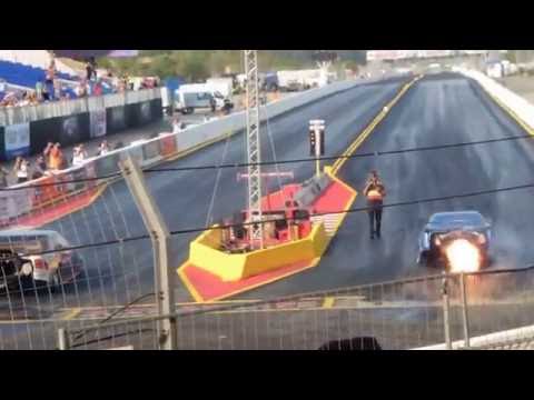 Jet Dragster bei NitrOlympX 2015 Hockenheim