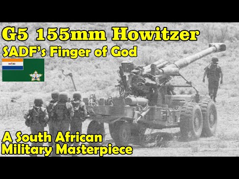 The Gun That Broke the Embargo: SADF’s G5 155mm Howitzer: The World’s Best Towed Artillery || 1980s