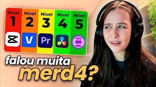 Os 5 NÍVEIS da edição de video - React