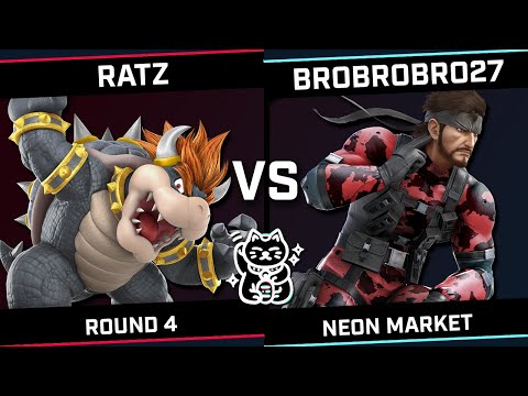 Ratz (Bowser) vs brobrobro27 (Snake) - Neon Market