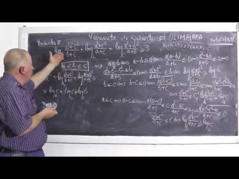 2/3 Lectia 354 - Inegalitati - Egalitati - Inductia matematica - Subiecte de OLIMPIADA - Clasa 10