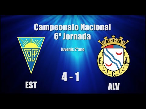 Juvenis 2º ano - Estoril Praia 4 x 1 Alverca
