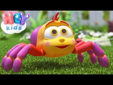 The Itsy Bitsy Spider song + more nursery rhymes 🕷 HeyKids Video