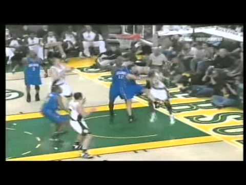 Rashard Lewis 45 pts, season 05/06 sonics vs magic