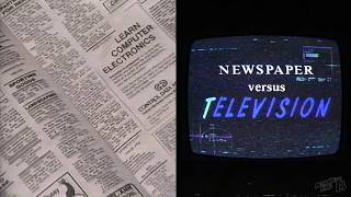 ATV Sales Demo - Newspaper VS Television 1989