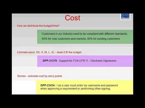 Enterprise Agile   Building a Product Backlog