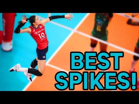 Волейбол Best SPIKES (so far!) | Women's Volleyball World Cup 2019