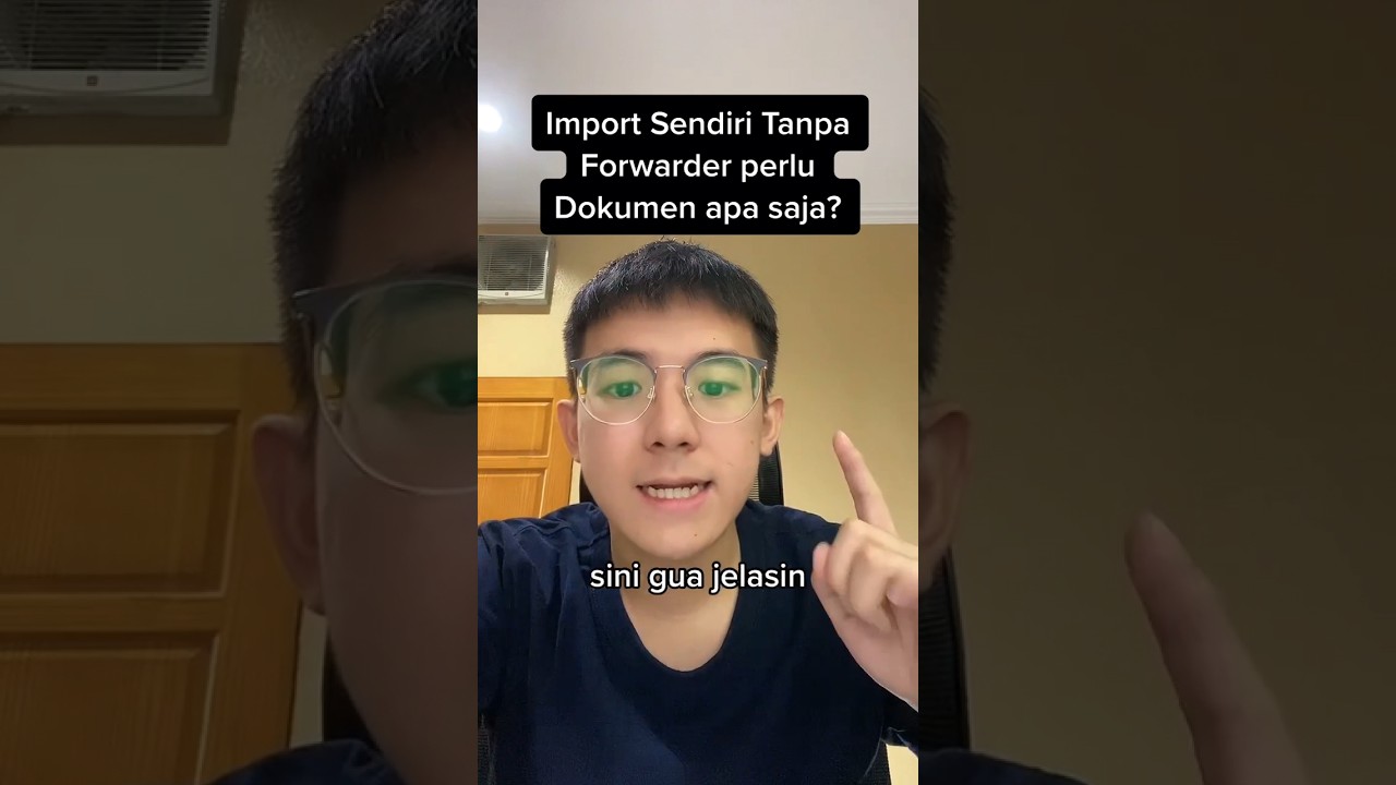 Dokumen yang diperlukan saat impor sendiri #import #importfromchina