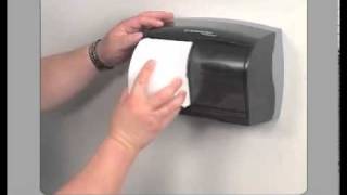 Coreless Double Roll Tissue Dispenser - Loading