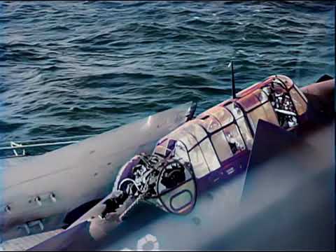 TBF Avenger Gunner, Killed In Action, Burial At Sea, USS Essex (CV-9)—NOV 5, 1944