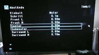 Denon S760H meine Einstellungen ( Teil 2)