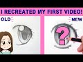 I Remade Two Of My Old Videos How To Draw A Manga Girl Eye How To Draw 3 Girl Hairstyles
