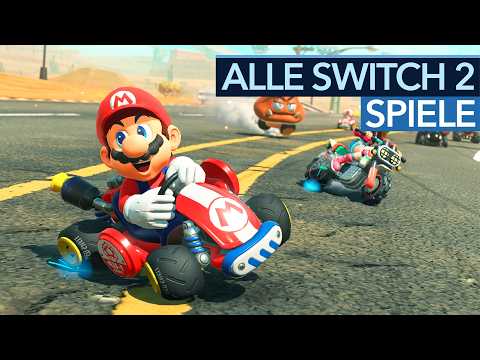 Diese 54 Spiele erscheinen für die Nintendo Switch 2!
