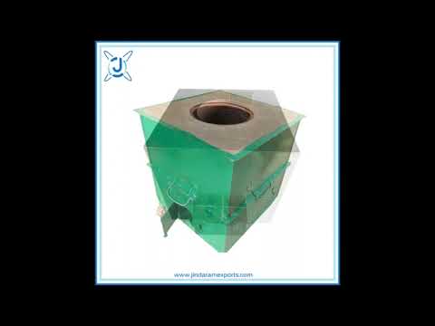 JINDARAM Gas Stainless steel drum tandoor with marble head surface, For Indoor and outdoor