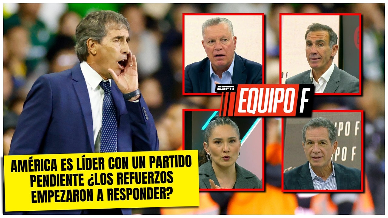 AMÉRICA ESTÁ DE FIESTA Ganan, gustan, golean y son MÁS QUE LÍDERES. Almada, es el REY | Equipo F