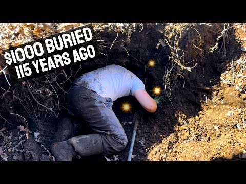 $1000 found while Treasure Hunters search for Antique Bottles!