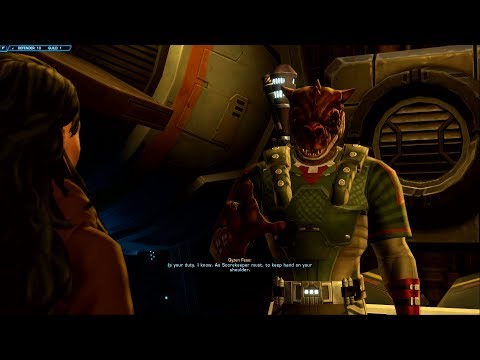 SWTOR - Jedi Consular Companion : Qyzen Fess Conversations