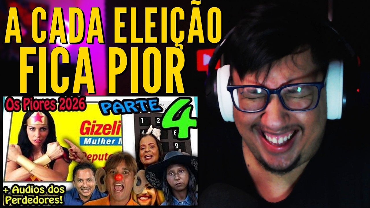 🔴 Os mais Bizarros e Engraçados Candidatos do Brasil PARTE 4! 4º Turno! 2026 !