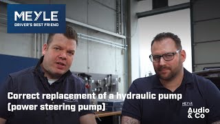 Професійна заміна гідравлічного насоса (насоса гідропідсилювача керма)