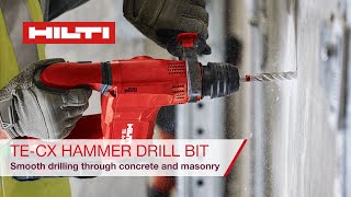 Hilti TE-CX 5 (SDS Plus) Hammer Drill Bit - Features and Benefits