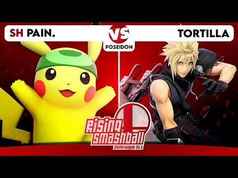 Rising Smashball #3 - SH | Pain (Pikachu) vs. TorTilla (Cloud)