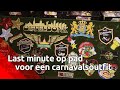 Nog snel even de winkel in voor een carnavalsoutfit