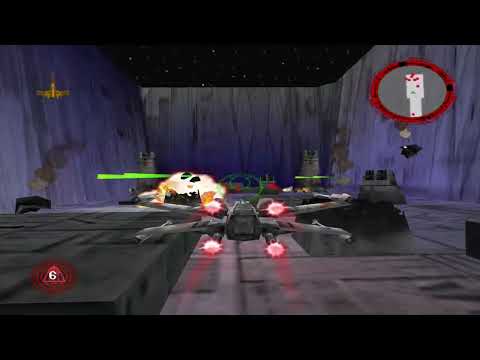 Star Wars Rogue Squadron 3D Mission 18 The Death Star Trench Run (UHD) No Deaths N64 Classic